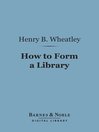 How to Form a Library (eBook)